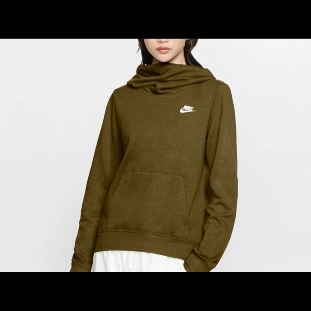 Nike NSW funnel neck hoodie